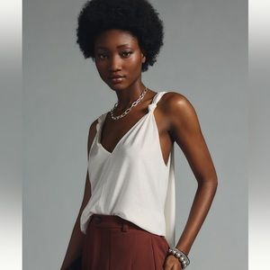 NWT Anthropologie Shine Knot Tank